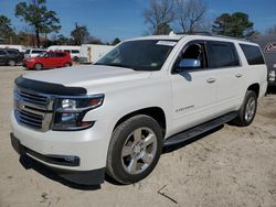 Vehiculos salvage en venta de Copart Hampton, VA: 2017 Chevrolet Suburban K1500 Premier