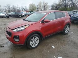 Salvage cars for sale from Copart Baltimore, MD: 2018 KIA Sportage LX