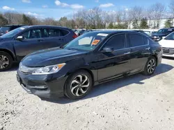 Salvage cars for sale at North Billerica, MA auction: 2016 Honda Accord EX