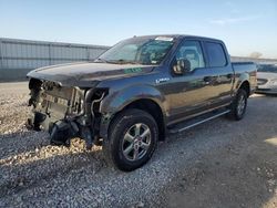 Salvage cars for sale from Copart Kansas City, KS: 2016 Ford F150 Supercrew