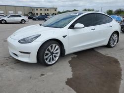 Salvage cars for sale from Copart Wilmer, TX: 2020 Tesla Model 3