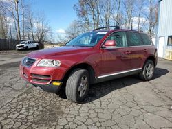 Salvage cars for sale from Copart Portland, OR: 2004 Volkswagen Touareg 3.2