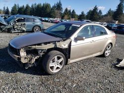 Salvage cars for sale at Graham, WA auction: 2005 Acura TL