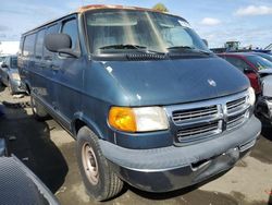 Salvage cars for sale from Copart Martinez, CA: 2002 Dodge RAM Wagon B3500