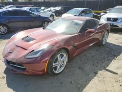 Chevrolet Vehiculos salvage en venta: 2016 Chevrolet Corvette Stingray 1LT