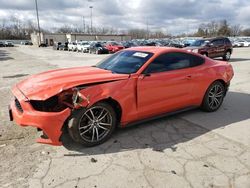 Salvage cars for sale at Fort Wayne, IN auction: 2016 Ford Mustang
