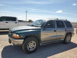 Salvage cars for sale at Andrews, TX auction: 2001 Dodge Durango