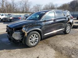 Salvage cars for sale from Copart Ellwood City, PA: 2020 Hyundai Santa FE SEL