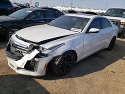 Salvage cars for sale at Elgin, IL auction: 2017 Cadillac CTS Luxury