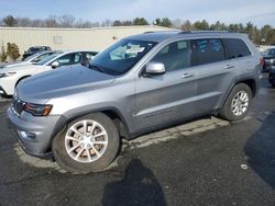 Salvage cars for sale at Exeter, RI auction: 2021 Jeep Grand Cherokee Laredo