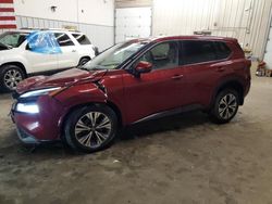 Salvage cars for sale at Candia, NH auction: 2021 Nissan Rogue SV