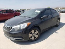 Salvage cars for sale at Grand Prairie, TX auction: 2015 KIA Forte LX