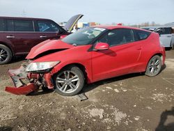 Salvage cars for sale from Copart Columbus, OH: 2013 Honda CR-Z EX