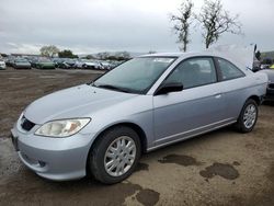 Salvage cars for sale from Copart San Martin, CA: 2004 Honda Civic LX