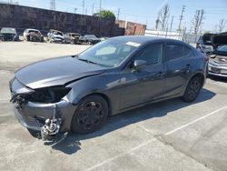 Salvage cars for sale at Wilmington, CA auction: 2016 Mazda 3 Sport