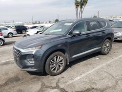 Salvage cars for sale from Copart Van Nuys, CA: 2020 Hyundai Santa FE SEL