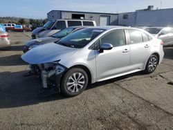 Salvage cars for sale from Copart Vallejo, CA: 2022 Toyota Corolla LE