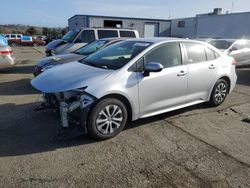 Toyota Corolla LE salvage cars for sale: 2022 Toyota Corolla LE