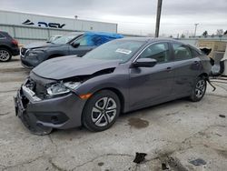 Honda Civic salvage cars for sale: 2018 Honda Civic LX