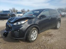 Salvage cars for sale at Central Square, NY auction: 2017 KIA Sportage LX