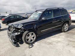 Salvage cars for sale from Copart Sun Valley, CA: 2015 Mercedes-Benz GLK 250 Bluetec