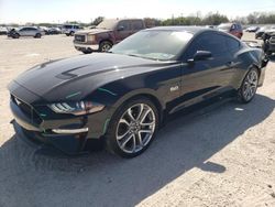 Salvage cars for sale from Copart San Antonio, TX: 2022 Ford Mustang GT