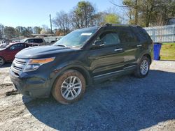 Salvage cars for sale at Fairburn, GA auction: 2013 Ford Explorer XLT