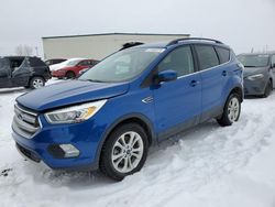 Vehiculos salvage en venta de Copart Rocky View County, AB: 2017 Ford Escape SE