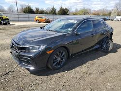 Honda Civic EX Vehiculos salvage en venta: 2021 Honda Civic EX