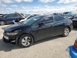 Vehiculos salvage en venta de Copart Indianapolis, IN: 2013 Honda Civic LX