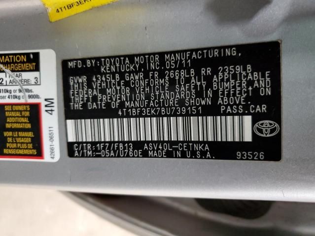 2011 Toyota Camry Base