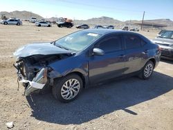 Salvage cars for sale from Copart North Las Vegas, NV: 2017 Toyota Corolla L