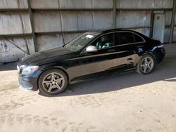 Mercedes-Benz salvage cars for sale: 2015 Mercedes-Benz C 300 4matic