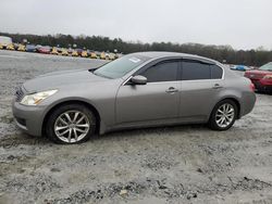 Vehiculos salvage en venta de Copart Ellenwood, GA: 2009 Infiniti G37 Base