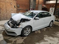 Salvage cars for sale at Ebensburg, PA auction: 2017 Volkswagen Jetta S