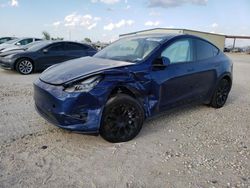 Salvage cars for sale at San Antonio, TX auction: 2020 Tesla Model Y