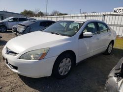 Honda Accord LX Vehiculos salvage en venta: 2004 Honda Accord LX