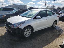 Salvage cars for sale at Chicago Heights, IL auction: 2022 Hyundai Accent SE