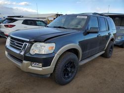 Ford salvage cars for sale: 2010 Ford Explorer Eddie Bauer