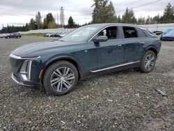 Salvage cars for sale from Copart Graham, WA: 2024 Cadillac Lyriq Luxury