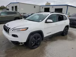 Jeep Cherokee Latitude salvage cars for sale: 2018 Jeep Cherokee Latitude