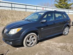 Pontiac Vibe salvage cars for sale: 2007 Pontiac Vibe