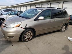 Salvage cars for sale at Louisville, KY auction: 2010 Toyota Sienna XLE