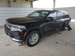 Salvage cars for sale at Grand Prairie, TX auction: 2023 Jeep Grand Cherokee L Laredo