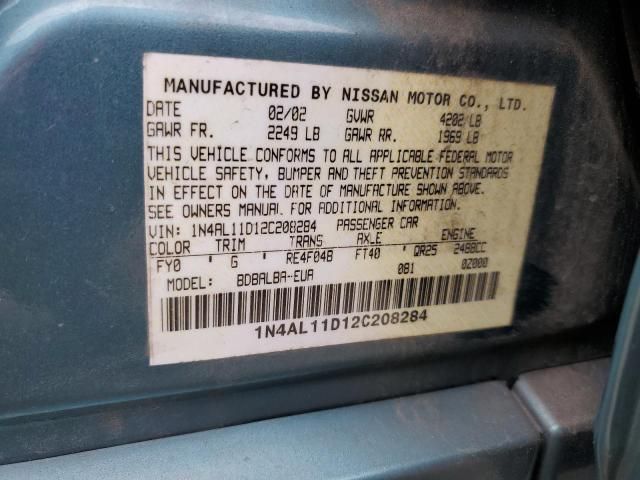 2002 Nissan Altima Base