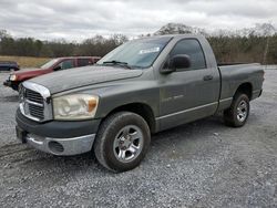 Vehiculos salvage en venta de Copart Cartersville, GA: 2007 Dodge RAM 1500 ST