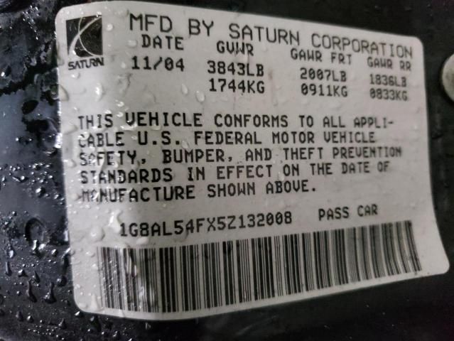 2005 Saturn Ion Level 3