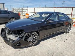 Salvage cars for sale at Haslet, TX auction: 2015 Mercedes-Benz S 550 4matic