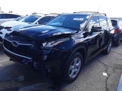 Toyota salvage cars for sale: 2020 Toyota Highlander L