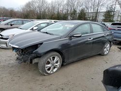 Salvage cars for sale at North Billerica, MA auction: 2013 Hyundai Sonata SE